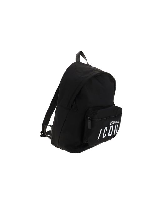 DSquared² Synthetic Rucksack in Black for Men Mens Backpacks DSquared² Backpacks 