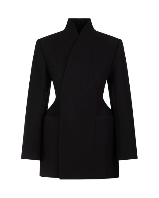 balenciaga hourglass jacket