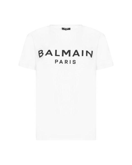 Balmain Cotton T-shirt - Women in White 