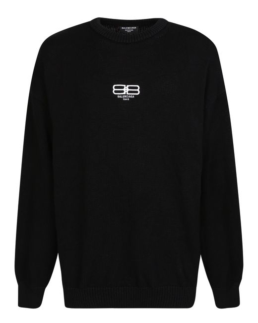 Balenciaga Oversized Sweatshirt Black for Men - Save 47% | Lyst UK