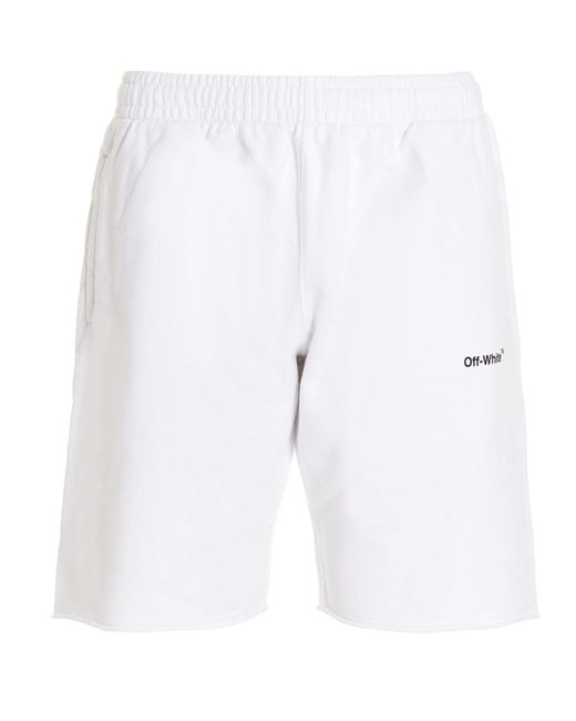 OFF-WHITE]CARAVAGGIO TECH JERSEY TRACK SHORTS(送料関税込み) lram