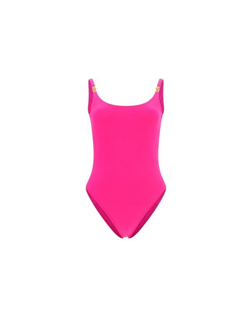 Versace Swimsuit In Pink Lyst