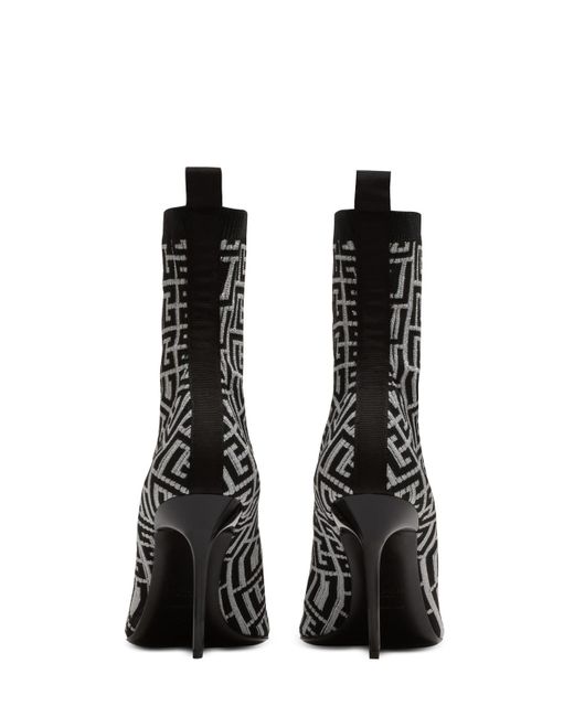 Balmain silver boots store