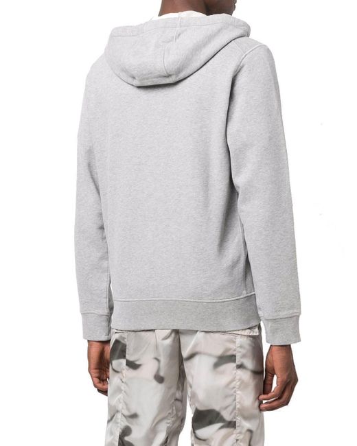 gray cotton hoodie