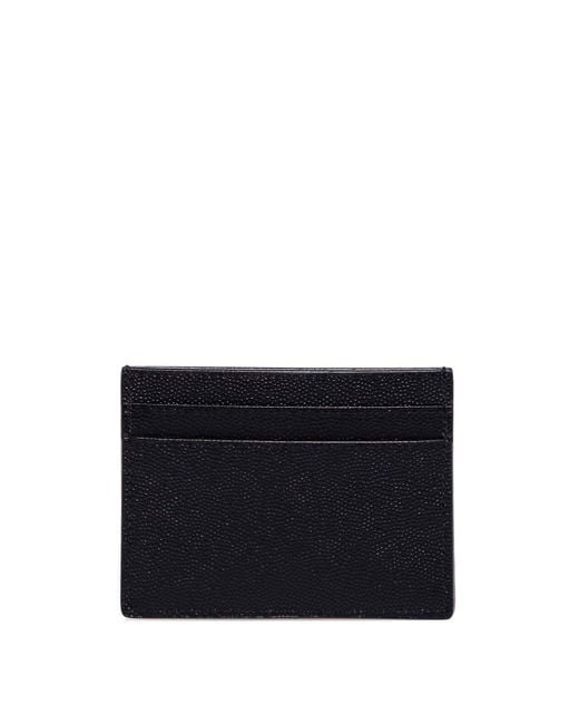 Portadoll Leather Money Clip Wallet in Black - Saint Laurent