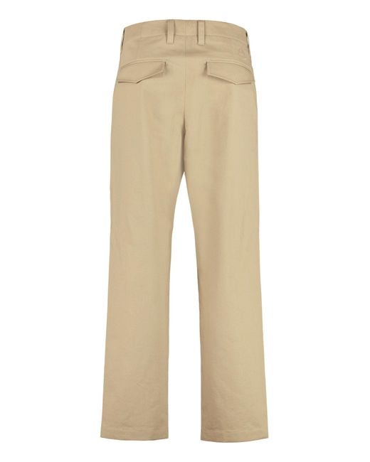 Gabardine garment dyed trousers (232M252DE1450) for Man | Brunello Cucinelli