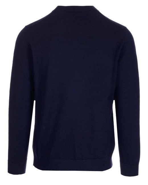 burberry blue sweater