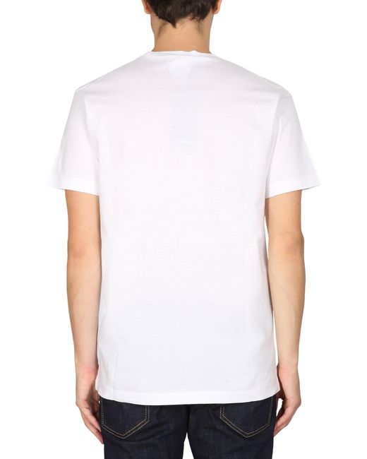 Ed Mens Clothing T-shirts Short sleeve t-shirts DSquared² Cotton T-shirt D2 Phys Cool in White for Men Save 57% 