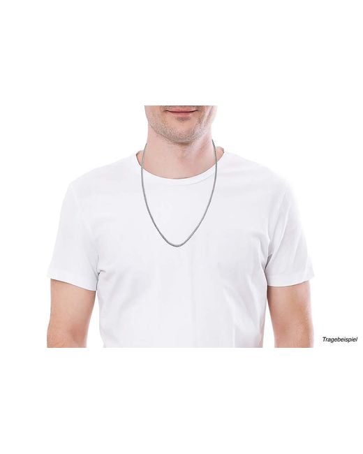 FILANGO Black Edelstahl Kette