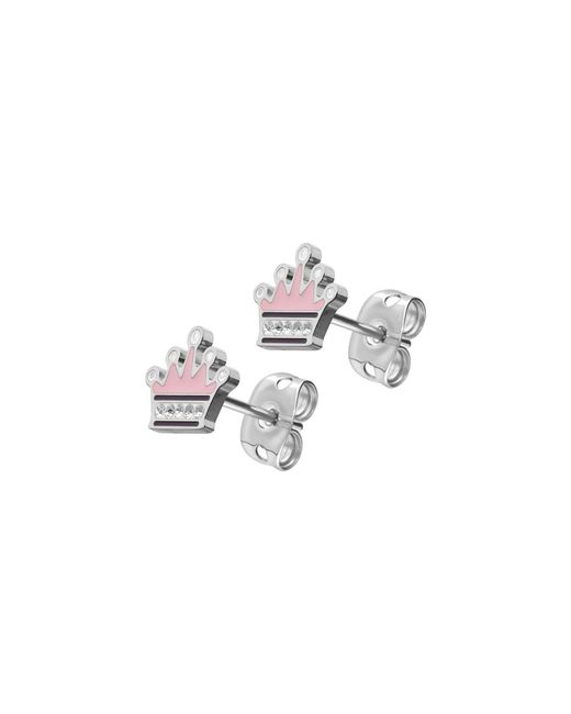 FILANGO Black Titan Ohrstecker Krone