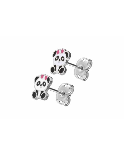 FILANGO Black Titan Ohrstecker Panda