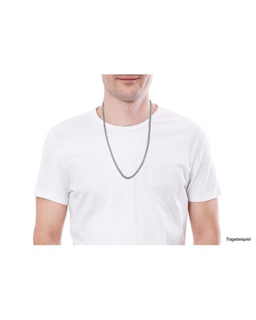 FILANGO Black Edelstahl Kette