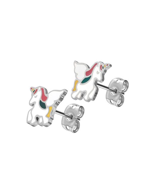 FILANGO Black Titan Ohrstecker Einhorn