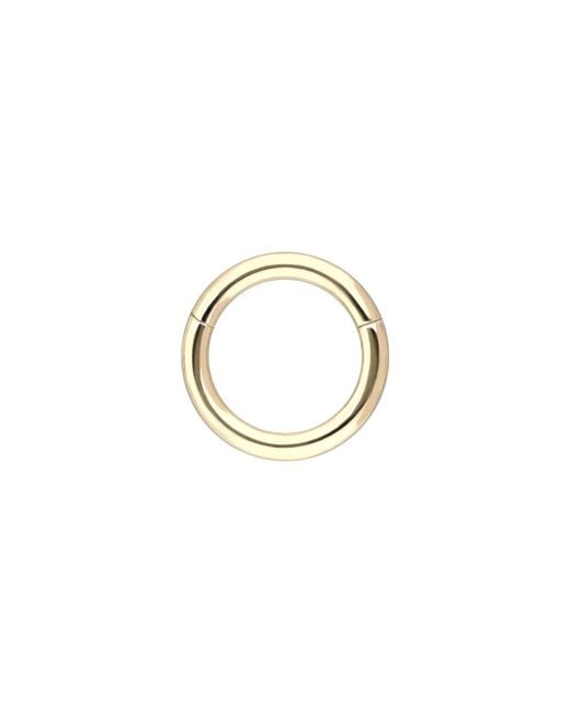 PIERCINGLINE Black 14/18 Karat Segmentring Clicker