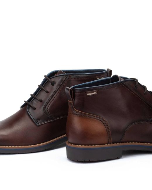 LEON M4V-8081C1 Pikolinos de hombre de color Brown