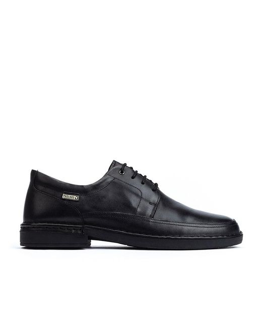 Pikolinos Black Leather Casual Lace-ups Bermeo M0m for men