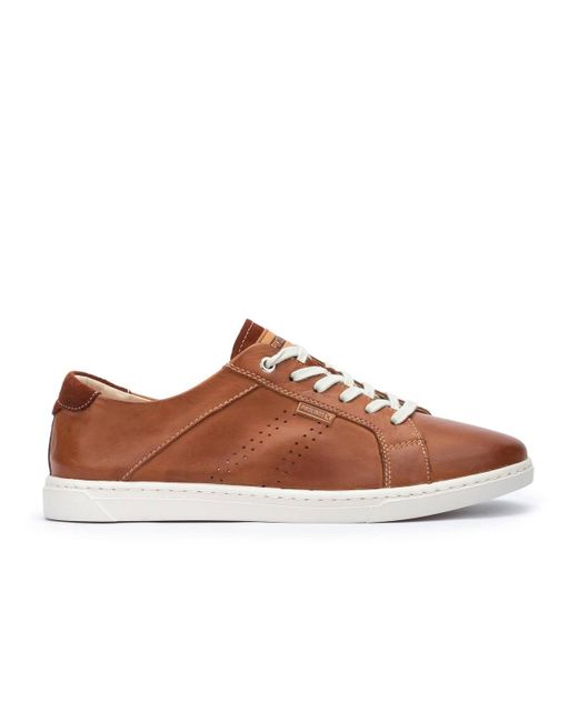pikolinos lisboa leather sneakers