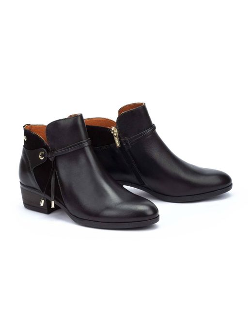 pikolinos black ankle boots