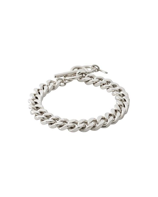 Pilgrim Chain Bracelet Water Element in Metallic | Lyst