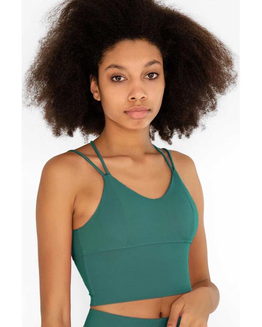 Pineapple Clothing Synthetic Emerald Green Kelly Strappy Long Line