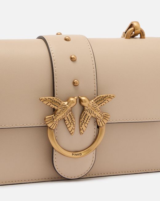 Pinko Natural Love Bag One Small Crossbody Bag