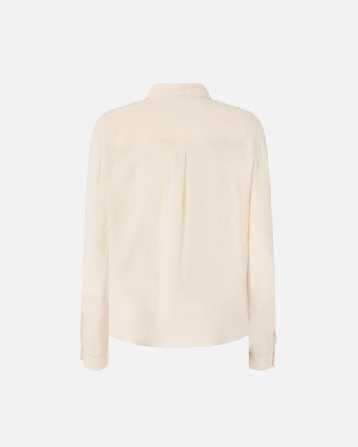 Pinko Natural Sand-Wash Silk Shirt