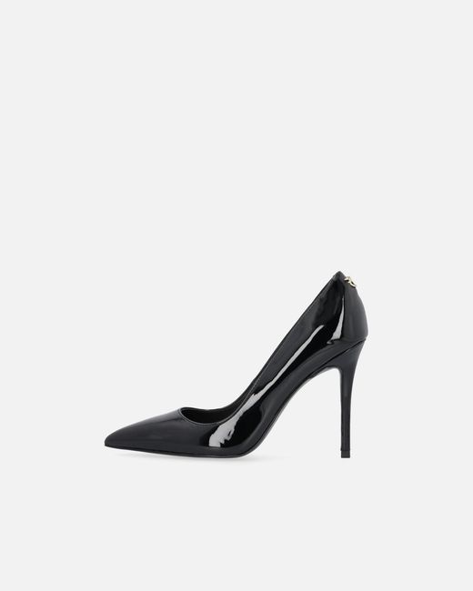 Pinko White Shiny Heeled Pumps