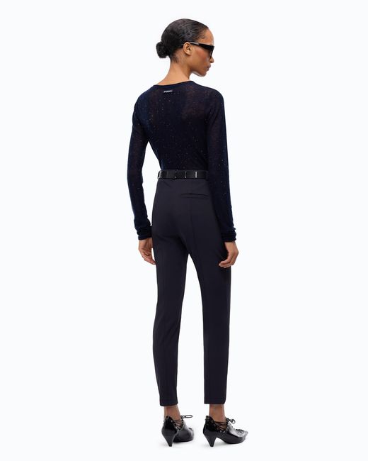 Pinko Blue Skinny-Fit Trousers