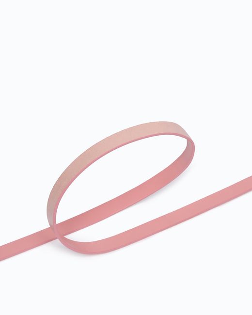 Pinko White 1.2-Cm Belt With Lettering Logo
