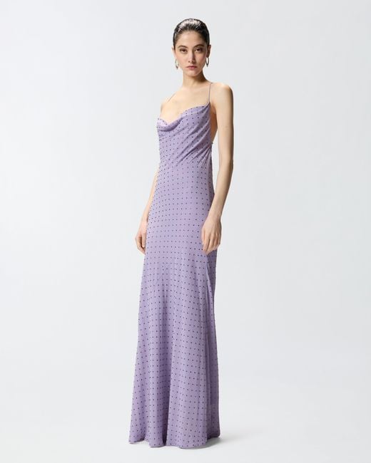 pinko purple dress PINKO Dresses | Lilac Women's Office Dress