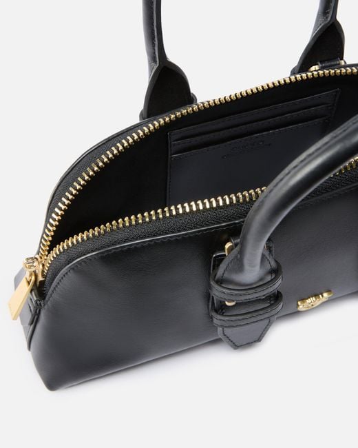 Pinko Black Small Leather Escape Bag