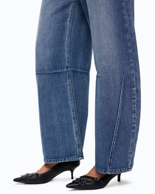 Pinko Blue Balloon-Fit Jeans