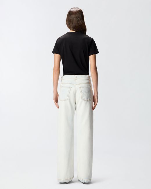 Pinko Black T-Shirt With Logo Embroidery