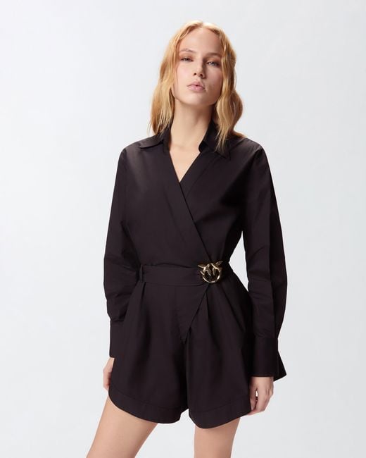 Pinko Black Playsuit