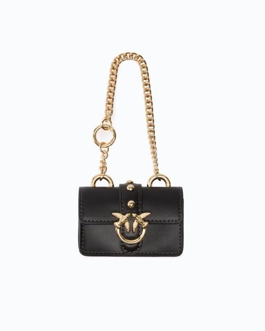 Pinko White Nano Love Bag One