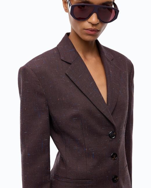 Pinko Brown Slim-Fit Jacket