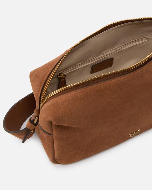 Pinko Brown Horizontal Bag Medium Shoulder Bag