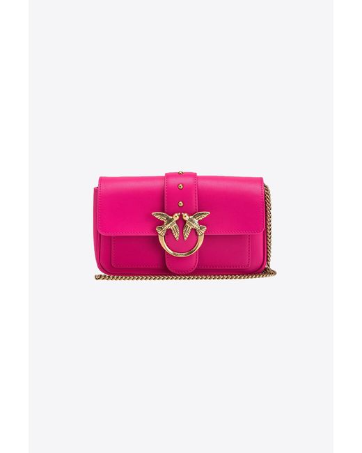 Pinko Pink Pocket Love Bag One Simply