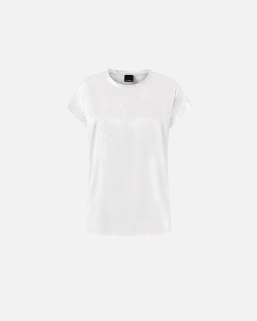 Pinko White T-Shirt Farida 100100 A2Jr Z05