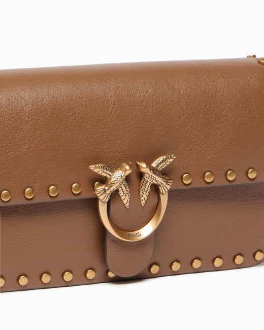Pinko White Baby Love Bag One Slouchy Crossbody Bag