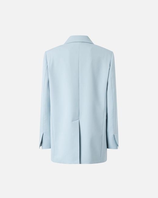 Pinko Blue Double-Breasted Jacket