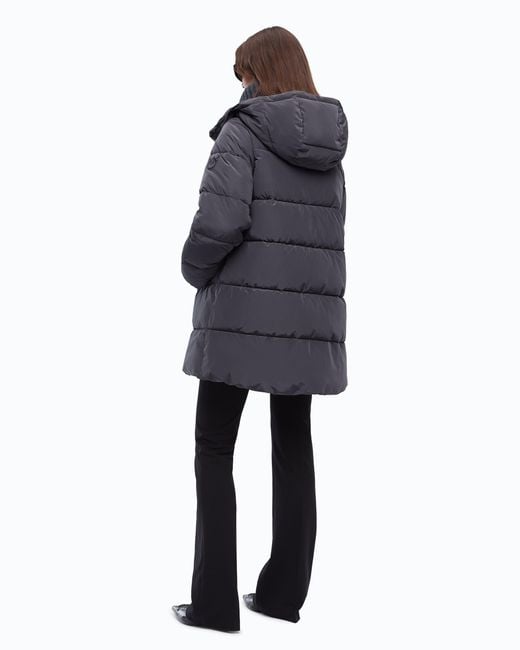 Pinko Blue Down Jacket
