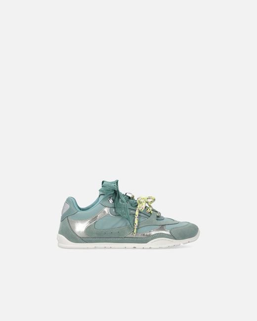 Pinko Blue Sneakers With Double Laces And Logo Details