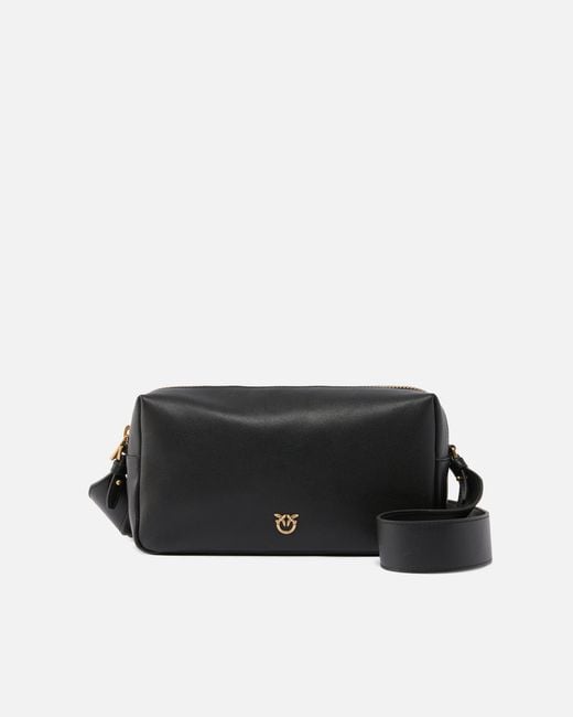 Pinko Black Horizontal Bag Medium Shoulder Bag