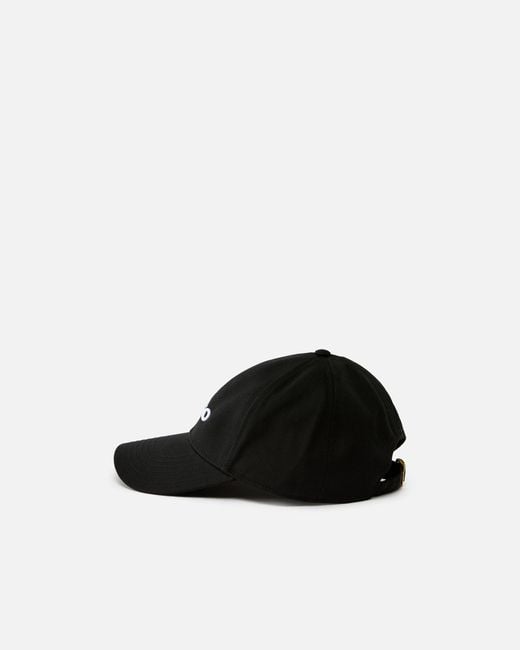Pinko Black Cap With Peak And Embroidered Logo