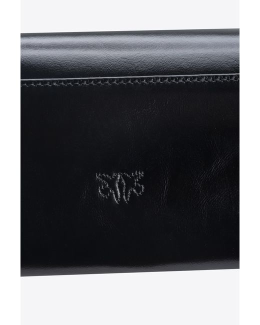 Pinko Black Love Bag Colour-block Wallet
