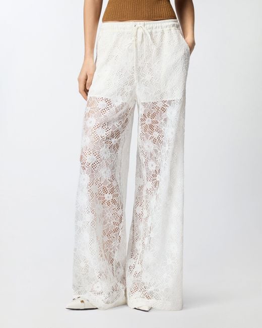 Pinko White Trousers