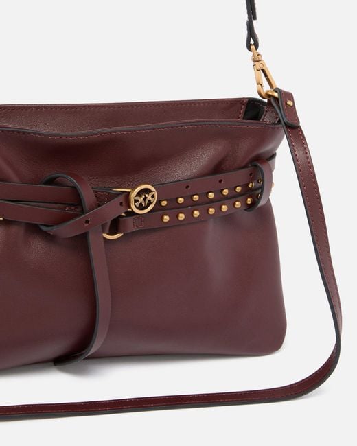 Pinko Brown Belt Bag Mini Small Shoulder Bag