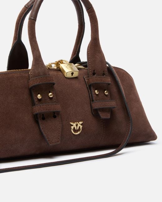Pinko Brown Small Escape Bag