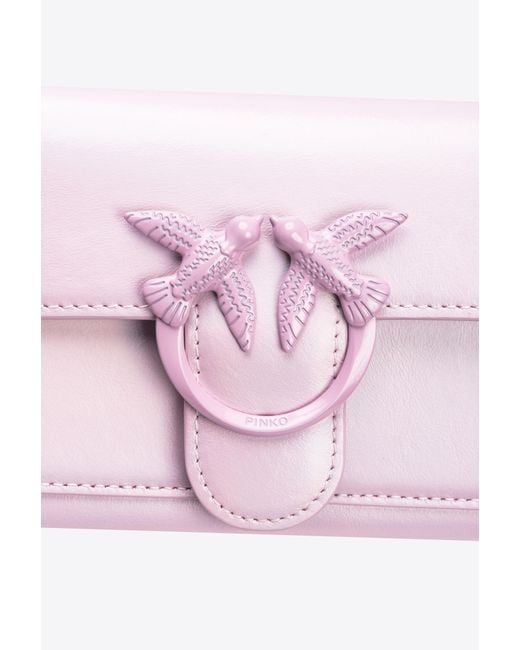 Pinko Pink Love Bag Colour-block Wallet